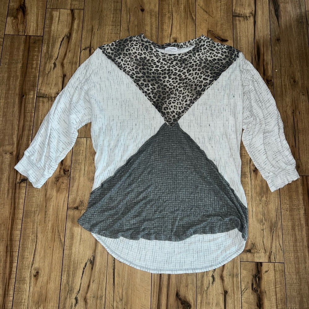 cheetah print top